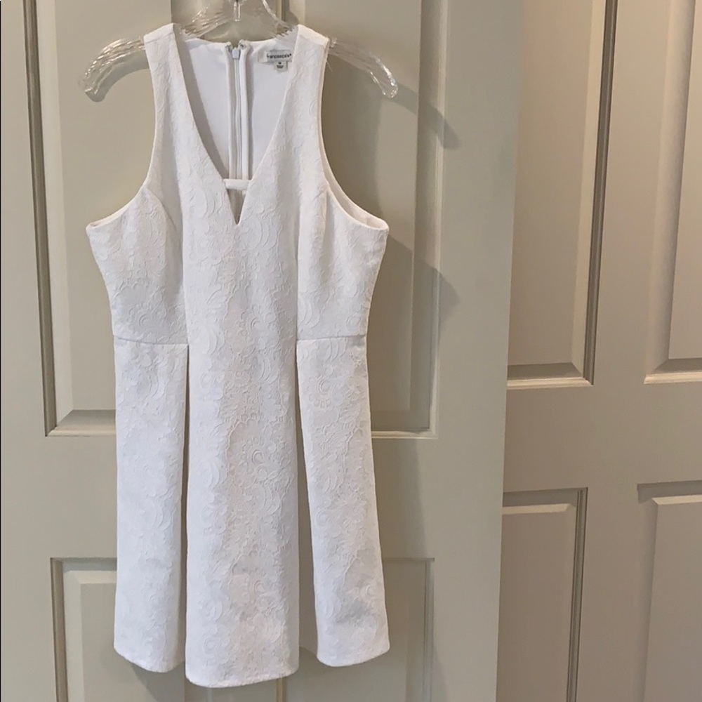Francesca’s white sleeveless dress. Sz M.